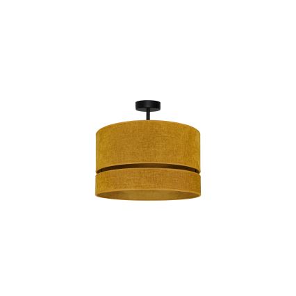 Duolla - Ytmonterad ljuskrona DOUBLE 1xE27/15W/230V diameter 40 cm orange