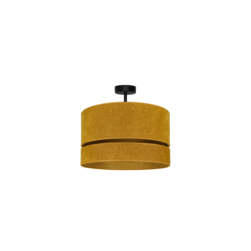 Duolla - Ytmonterad ljuskrona DOUBLE 1xE27/15W/230V diameter 40 cm orange