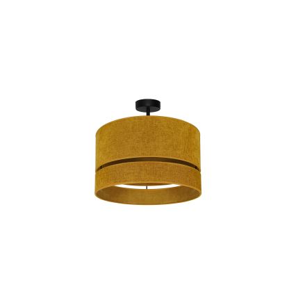 Duolla - Ytmonterad ljuskrona DOUBLE 1xE27/15W/230V diameter 40 cm orange
