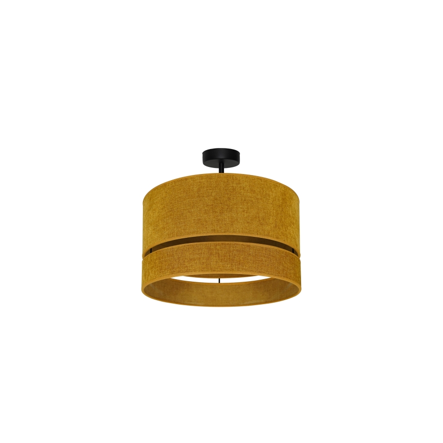 Duolla - Ytmonterad ljuskrona DOUBLE 1xE27/15W/230V diameter 40 cm orange