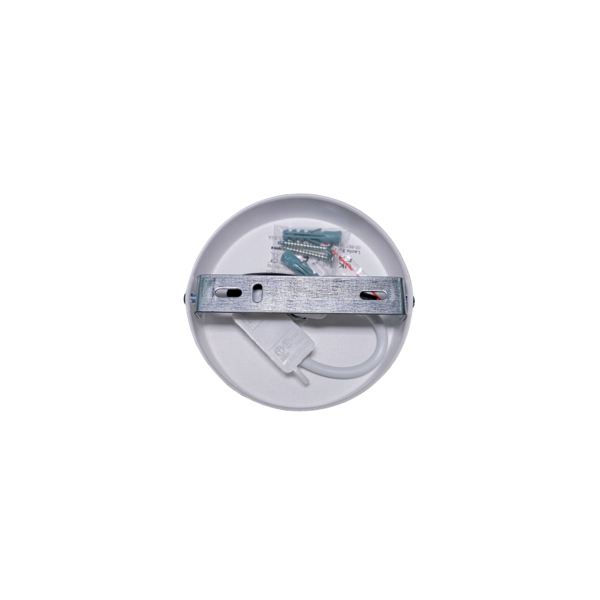 Duolla - Ytmonterad ljuskrona KOBO ECO RECYCLING 1xE27/15W/230V diameter 45 cm grön/grå/grädde