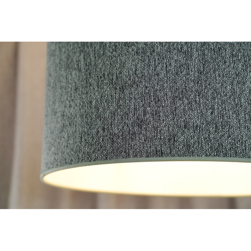Duolla - Ytmonterad ljuskrona ROLLER ECO RECYCLING 1xE27/15W/230V diameter 45 cm grön