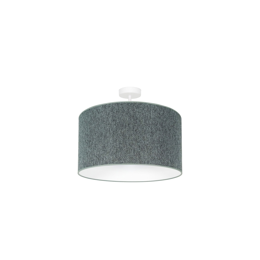 Duolla - Ytmonterad ljuskrona ROLLER ECO RECYCLING 1xE27/15W/230V diameter 45 cm grön