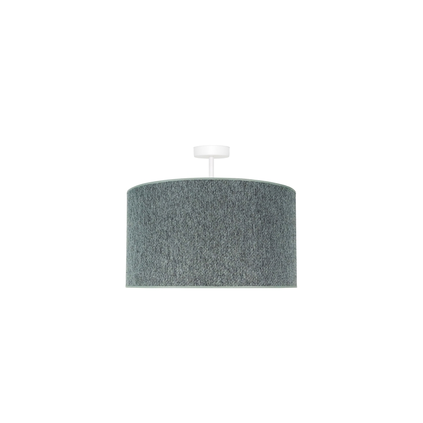Duolla - Ytmonterad ljuskrona ROLLER ECO RECYCLING 1xE27/15W/230V diameter 45 cm grön