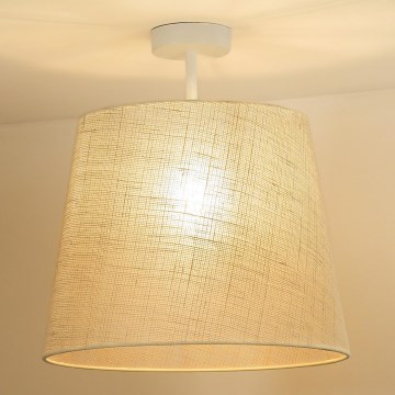 Duolla - Ytmonterad ljuskrona YUTE 1xE27/15W/230V diameter 38 cm grå