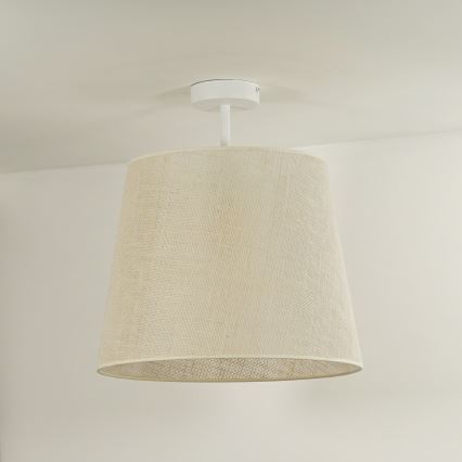 Duolla - Ytmonterad ljuskrona YUTE 1xE27/15W/230V diameter 38 cm grå