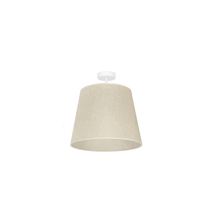 Duolla - Ytmonterad ljuskrona YUTE 1xE27/15W/230V diameter 38 cm grå