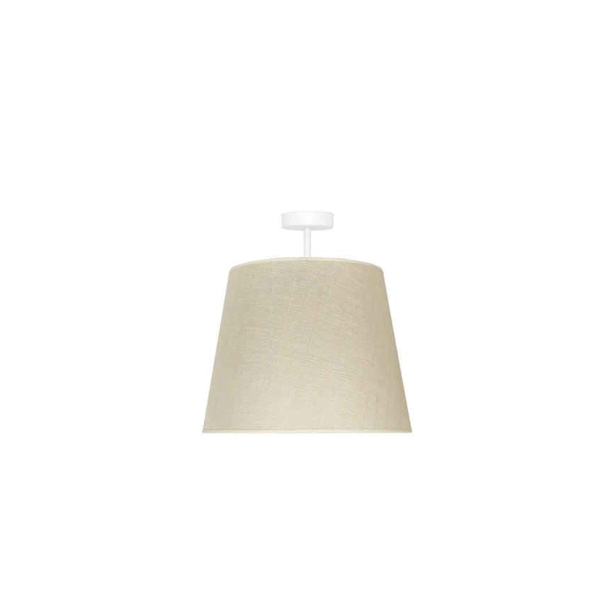 Duolla - Ytmonterad ljuskrona YUTE 1xE27/15W/230V diameter 38 cm grå