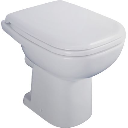Duravit 21080900002 - Golvstående WC D-CODE keramik/blank vit