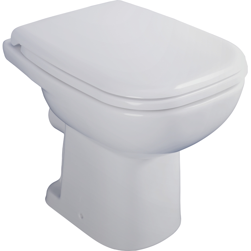 Duravit 21080900002 - Golvstående WC D-CODE keramik/blank vit