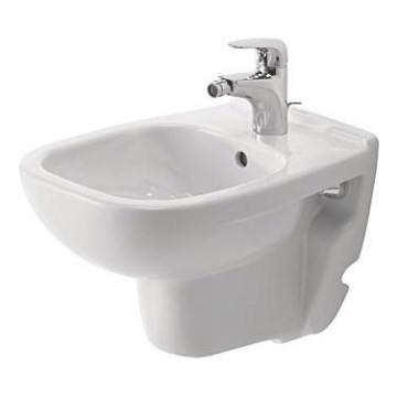 Duravit 22371500002 - Vägghängd bidé D-CODE keramik/blank vit