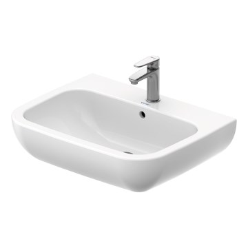 Duravit 23106500002 - Väggmonterat tvättställ D-CODE 65x50 cm keramik/blank vit