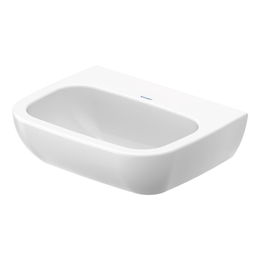 Duravit 23115500702 - Väggmonterat tvättställ D-CODE 55x43 cm keramik/blank vit