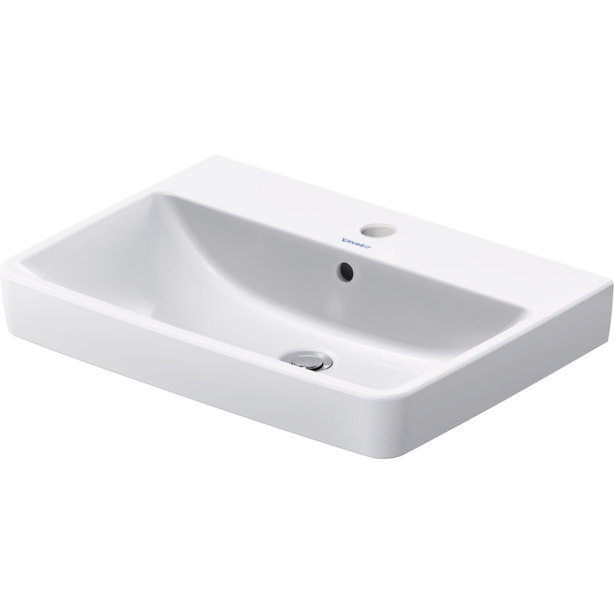 Duravit 23756500002 - Vägghängt tvättställ D-NEO 65x46 cm keramik/blank vit