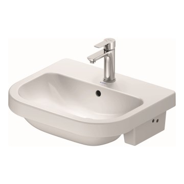 Duravit 24035500002 - Infällt tvättställ D-CODE 55x45,5 cm keramik/glänsande vit