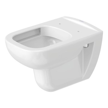 Duravit 25700920002 - Väggmonterad Rimless WC D-CODE keramik/blank vit