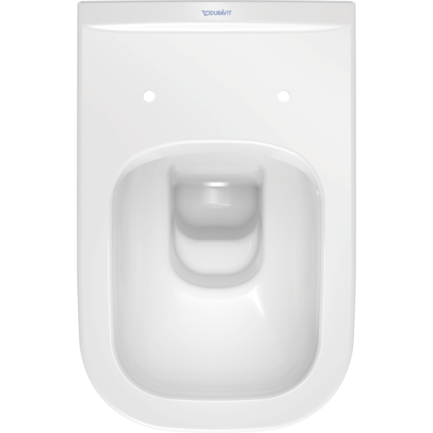 Duravit 25700920002 - Väggmonterad Rimless WC D-CODE keramik/blank vit