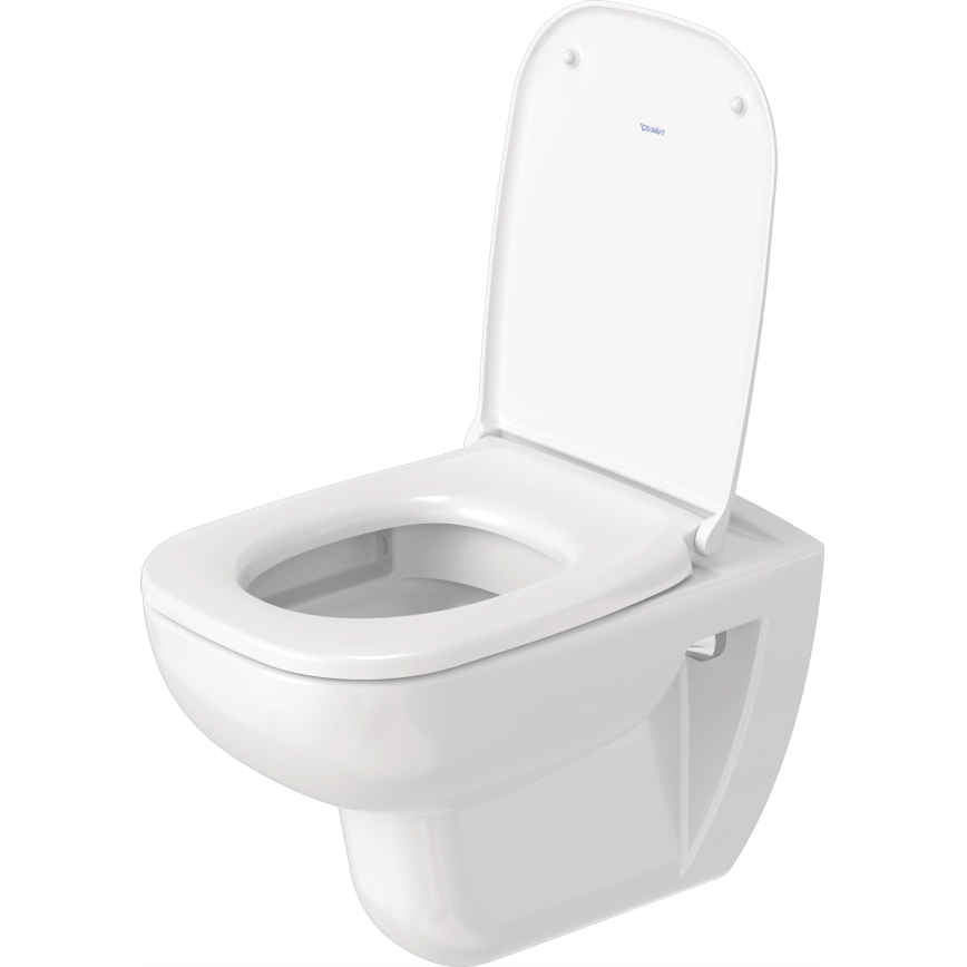 Duravit 25700920002 - Väggmonterad Rimless WC D-CODE keramik/blank vit
