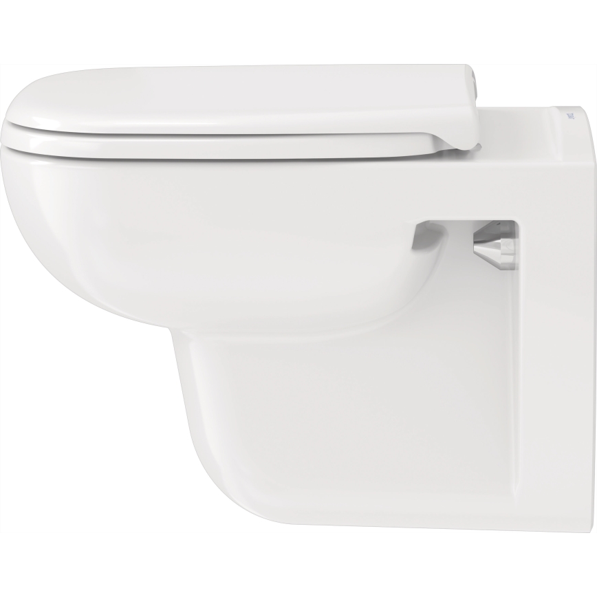 Duravit 25700920002 - Väggmonterad Rimless WC D-CODE keramik/blank vit