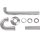 Duravit 50260000 - Tvättställssifon UNIVERSAL blank krom