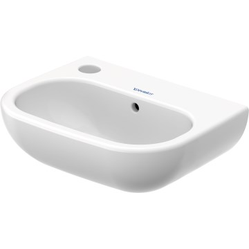 Duravit 7053600092 - Vägghängt tvättställ D-CODE 36x27 cm keramik/blank vit