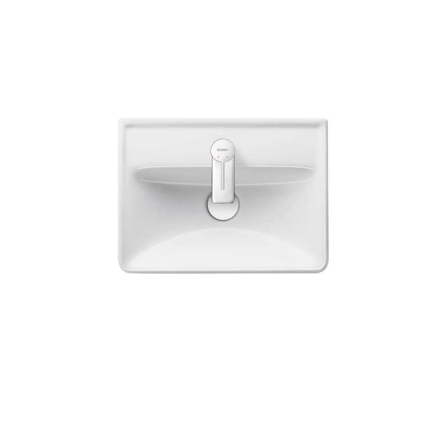Duravit 738450041 - Vägghängt tvättställ D-NEO 45x33,5 cm keramik/högblank vit
