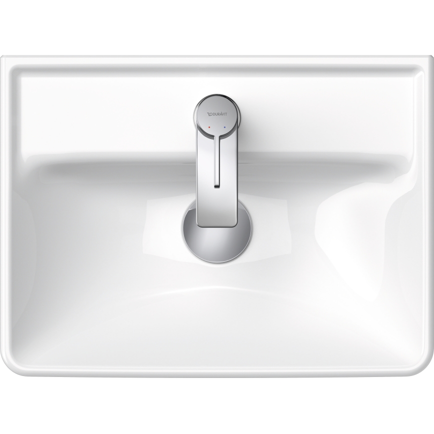 Duravit 738450041 - Vägghängt tvättställ D-NEO 45x33,5 cm keramik/högblank vit