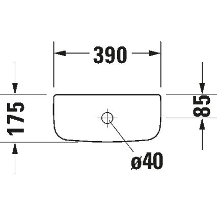 Duravit 927000004 - Spolcistern för WC D-CODE 6/3l keramik/vit