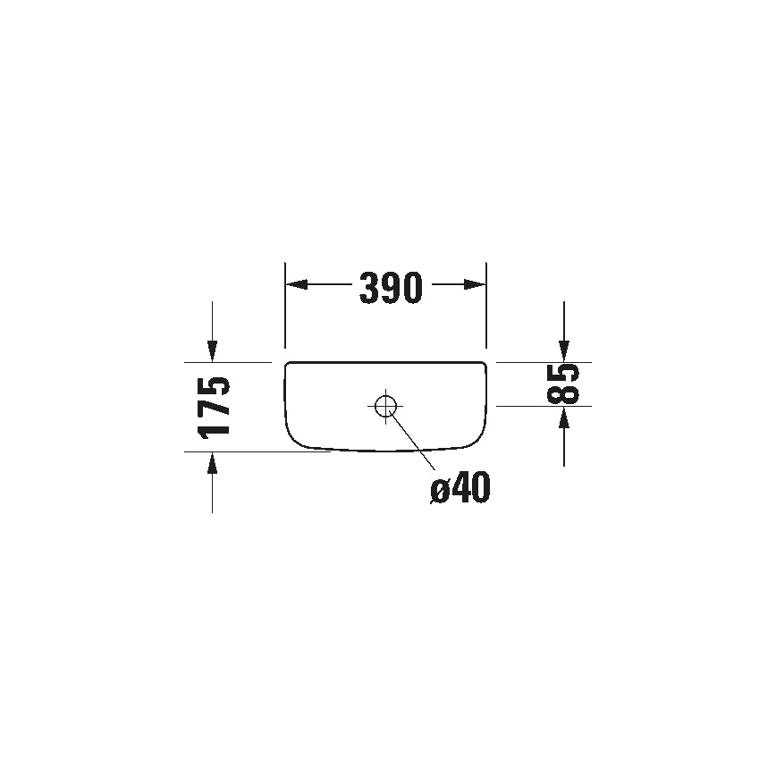 Duravit 927000004 - Spolcistern för WC D-CODE 6/3l keramik/vit