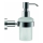 Duravit 99161000 -Väggmonterad tvåldispenser D-CODE 390 ml frostat glas/blank krom