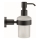 Duravit 99164600 - Väggmonterad tvåldispenser D-CODE 390 ml frostat glas/matt svart