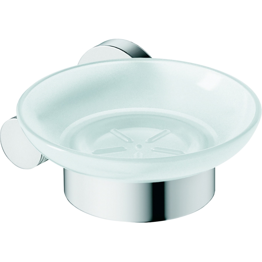 Duravit 99181000 - Väggmonterad tvålkopp D-CODE, högerutförande, polerad krom