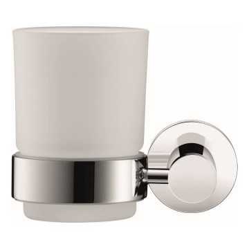 Duravit 99191000 - Väggmonterad tandborsthållare D-CODE, vänster, blank krom