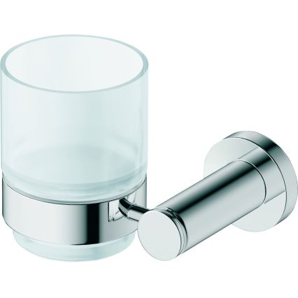 Duravit 99191000 - Väggmonterad tandborsthållare D-CODE, vänster, blank krom