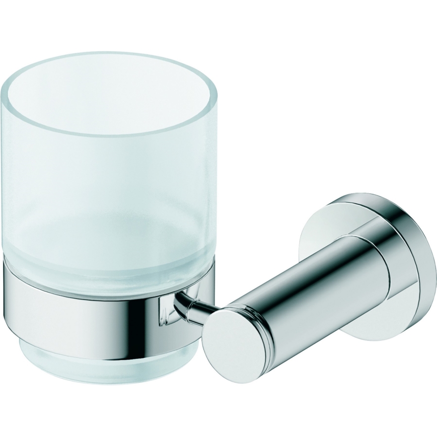 Duravit 99191000 - Väggmonterad tandborsthållare D-CODE, vänster, blank krom
