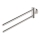 Duravit 99221000 - Väggmonterad handdukshängare D-CODE 44,7 cm polerat krom