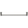 Duravit 99244600 - Väggmonterad handdukshållare D-CODE 64,5 cm matt svart