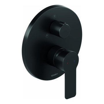 Duravit DC4210012046 - D-CODE inbyggd duschblandare, matt svart
