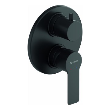 Duravit DC5210008046 - Duschblandare för dold installation D-CODE matt svart