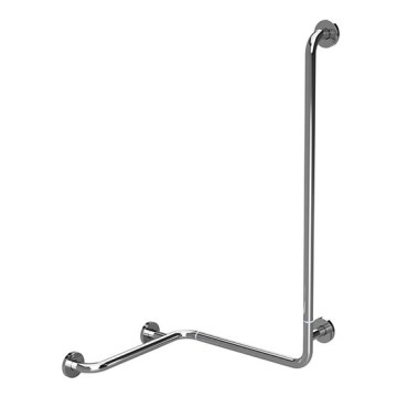 Duschhandtag 58x118 cm rostfritt stål/silver