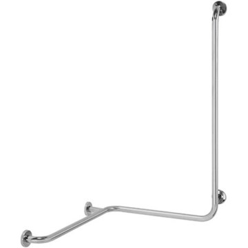 Duschhandtag 58x118 cm rostfritt stål/silver