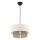ECHO Hängande lampa 1xE27/60W/230V kräm/grå