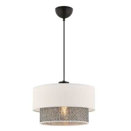 ECHO Hängande lampa 1xE27/60W/230V kräm/grå