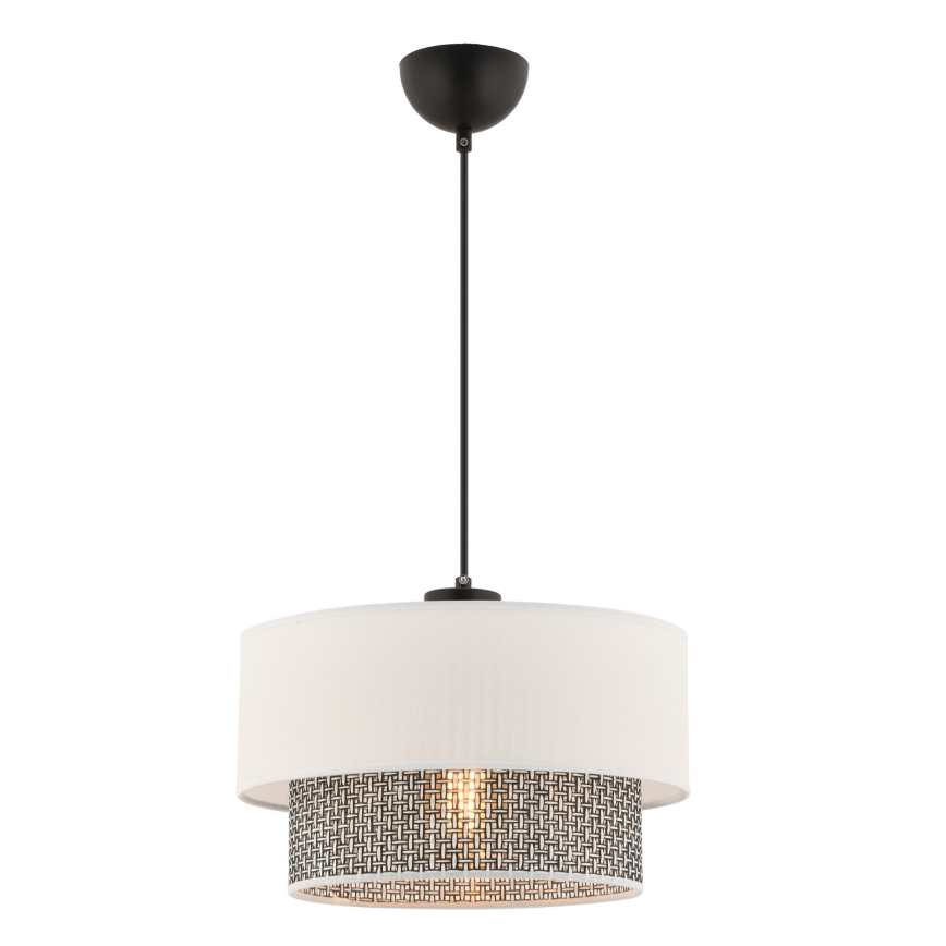 ECHO Hängande lampa 1xE27/60W/230V kräm/grå