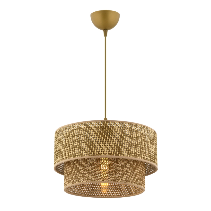 ECHO hänglampa 1xE27/60W/230V brun