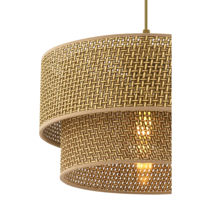 ECHO hänglampa 1xE27/60W/230V brun