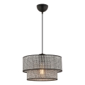 ECHO pendellampa 1xE27/60W/230V grå/svart