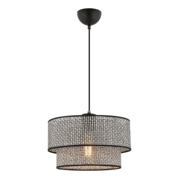 ECHO pendellampa 1xE27/60W/230V grå/svart