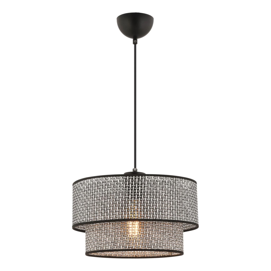 ECHO pendellampa 1xE27/60W/230V grå/svart