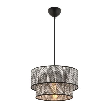 ECHO pendellampa 1xE27/60W/230V grå/svart